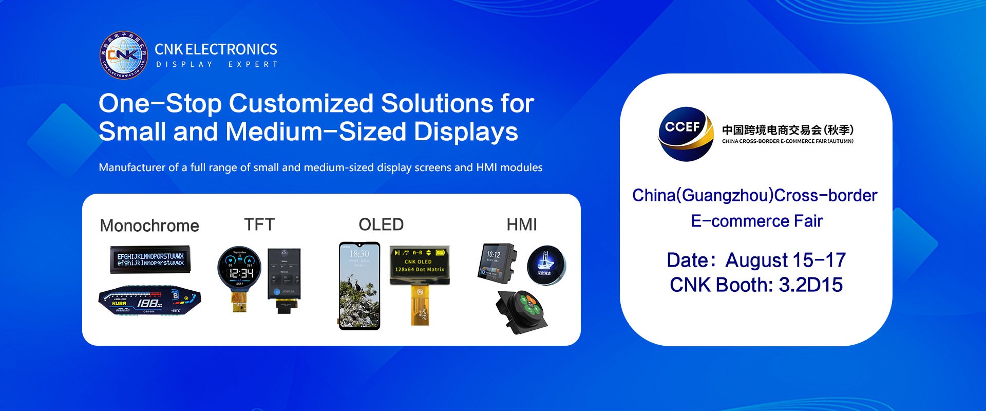 Meet CNK Electronics at CCEF Fair